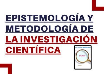 Curso-taller: Epistemología y metodología de la investigación