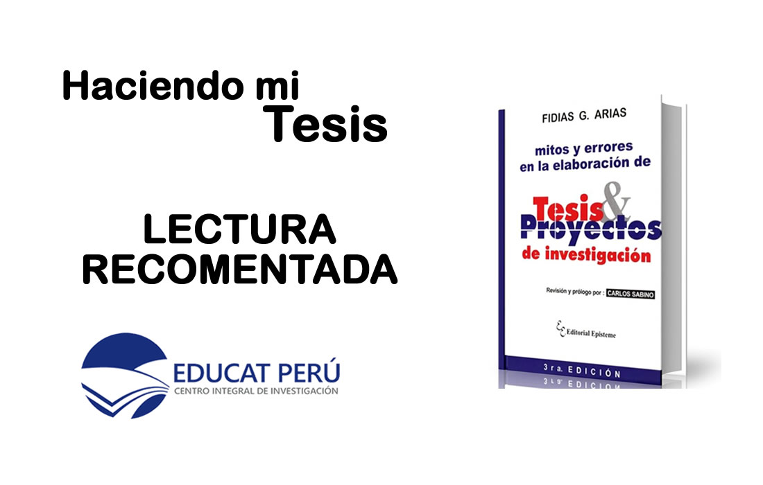 Mitos y errores en la elaboración de tesis y proyectos de investigación